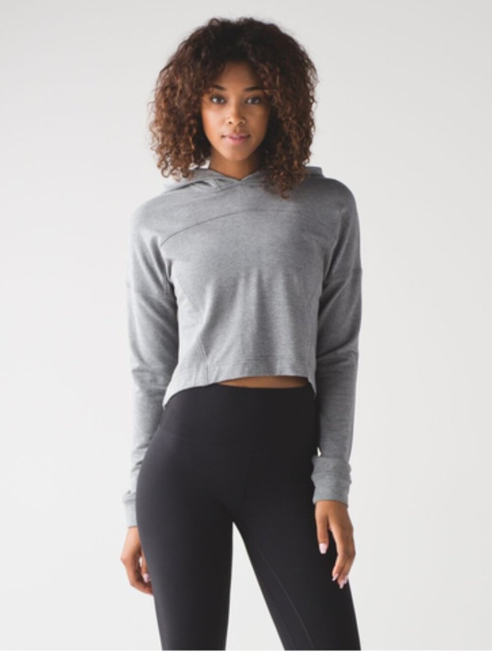 Lululemon Ceremony Pullover Heathered Mod Medium Grey Size 8
